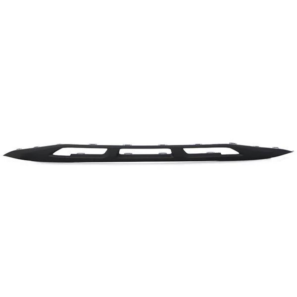 Baguette et bande protectrice de pare-chocs avant noir — image 1